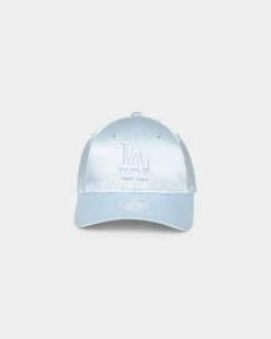 New Era Women's Los Angeles Dodgers 'Satin' 9FORTY A-Frame Snapback Baby Blue