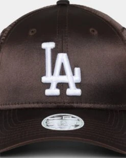 New Era Women's Los Angeles Dodgers 'Satin' 9FORTY Cloth Strapback Walnut 12 New Era Women's Los Angeles Dodgers 'Satin' 9FORTY Cloth Strapback Walnut -Fashion Clothing Store 01023652 YW012 default 0050