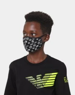 Lil Homme Kids' All Over Masque 3 Pack Black/Red/Navy