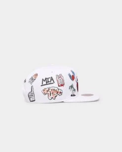 Mitchell & Ness Miami Heat 'Hand Drawn' Original Fit Snapback White 16 Mitchell & Ness Miami Heat 'Hand Drawn' Original Fit Snapback White -Fashion Clothing Store 01026635 YW100 default 0030