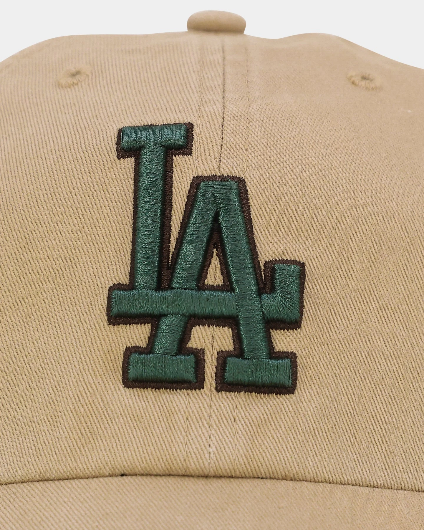 '47 BRAND 47 Brand Los Angeles Dodgers 'Croc Hunter' Clean Up Strapback Khaki/Dark Green 9 '47 BRAND 47 Brand Los Angeles Dodgers 'Croc Hunter' Clean Up Strapback Khaki/Dark Green - Image 7