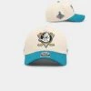 '47 BRAND 47 Brand Anaheim Ducks MVP DT Snapback Natural/ Dark Teal -Fashion Clothing Store 01027122 YN430 default 0010
