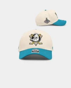 '47 BRAND 47 Brand Anaheim Ducks MVP DT Snapback Natural/ Dark Teal