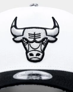 New Era Chicago Bulls 'Cement Grey' 9FORTY A-Frame Snapback White -Fashion Clothing Store 01028726 YW100 default 050