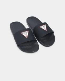 Guess Originals Enrick Slides Black/Chili Pepper