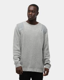 Nana Judy Men's Maison Logo Crew Grey