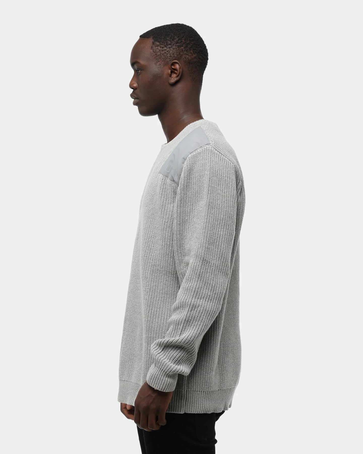 Nana Judy Men's Maison Logo Crew Grey 6 Nana Judy Men's Maison Logo Crew Grey - Image 4