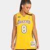 Mitchell & Ness Kobe Bryant NBA Finals '99-'00 #8 Authentic Los Angeles Lakers Jersey Yellow -Fashion Clothing Store 02026873 YY001 womens 0020