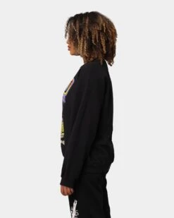 Mitchell & Ness Los Angeles Lakers The Lakeshow Crew Vintage Black -Fashion Clothing Store 02028917 YV009 womens 0060