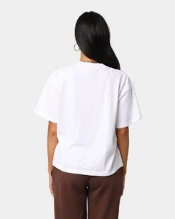 Obey Women's Studio International T-Shirt White -Fashion Clothing Store 02029782 YW100 womens 0040