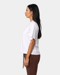 Obey Women's Studio International T-Shirt White -Fashion Clothing Store 02029782 YW100 womens 0060