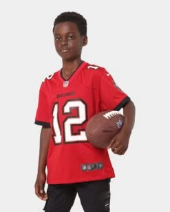 Nike Kid's Tom Brady Tampa Bay Buccaneers #12 NFL Game Jersey Red