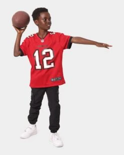 Nike Kid's Tom Brady Tampa Bay Buccaneers #12 NFL Game Jersey Red -Fashion Clothing Store 02029838 YR001 default 0040