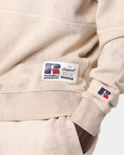 Russell Athletic Eagle R Tie Dye Crewneck Maple -Fashion Clothing Store 02030129 YM482 mens 0040