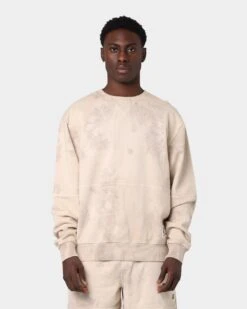 Russell Athletic Eagle R Tie Dye Crewneck Maple -Fashion Clothing Store 02030129 YM482 mens 0050