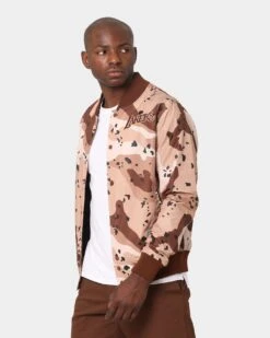Mitchell & Ness Los Angeles Lakers Camo Ref Jacket Sand Camo -Fashion Clothing Store 02030446 YS138 mens 0060