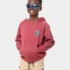 Brixton Kid's Forte Pullover Hoodie Dark Brick 1 Brixton Kid's Forte Pullover Hoodie Dark Brick -Fashion Clothing Store 02031074 YD622 default 010
