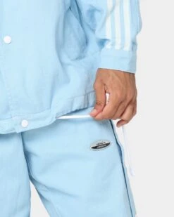 Adidas Denim Jacket Clear Blue -Fashion Clothing Store 02032692 YC522 mens 0070