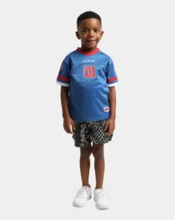 Lil Homme Kids' Grid Iron Jersey Blue 9 Lil Homme Kids' Grid Iron Jersey Blue -Fashion Clothing Store 02032921 YX001 default 0030