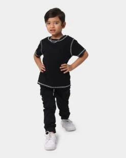 EN ES KIDS Kids' Drop The Beat T-Shirt Black -Fashion Clothing Store 02033782 YB001 default 0030