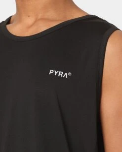 PYRA All Terrain Singlet Black -Fashion Clothing Store 02033858 YB001 mens 0030