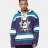 '47 BRAND 47 Brand Anaheim Ducks Lacer Hoodie Purple/Sharks Teal -Fashion Clothing Store 02034030 YP295 mens 0010