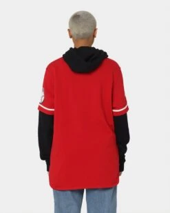 '47 BRAND 47 Brand Cincinnati Reds Shortstop Hoodie Red -Fashion Clothing Store 02034069 YR001 womens 0040