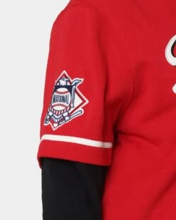 '47 BRAND 47 Brand Cincinnati Reds Shortstop Hoodie Red -Fashion Clothing Store 02034069 YR001 womens 0070