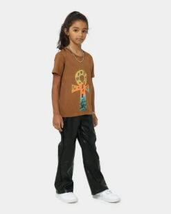 Honor The Gift Kids' Fall Spiritual Warfare T-Shirt Brown -Fashion Clothing Store 02034223 YX300 default 0021