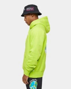 Carre Global Peace CLS Hoodie Volt -Fashion Clothing Store 02034686 YL533 mens 060