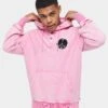 Carre Peace Button Up Hoodie Washed Pink 1 Carre Peace Button Up Hoodie Washed Pink -Fashion Clothing Store 02034687 YW661 mens 0010