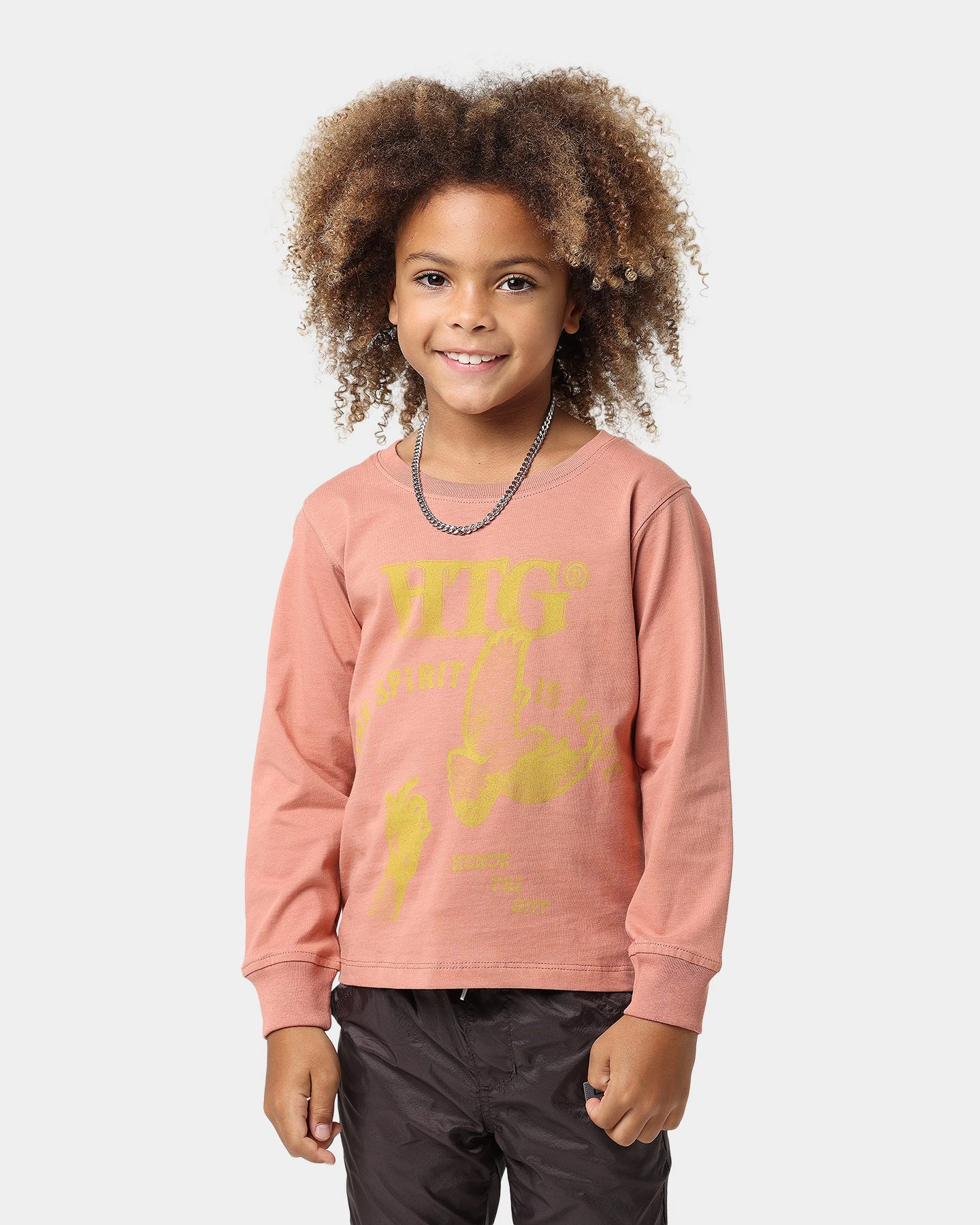 Honor The Gift Kids' Holiday Alive Long-Sleeve T-Shirt Terra Cotta 3 Honor The Gift Kids' Holiday Alive Long-Sleeve T-Shirt Terra Cotta