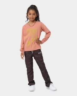 Honor The Gift Kids' Holiday Alive Long-Sleeve T-Shirt Terra Cotta 11 Honor The Gift Kids' Holiday Alive Long-Sleeve T-Shirt Terra Cotta -Fashion Clothing Store 02034933 YT858 default 0021