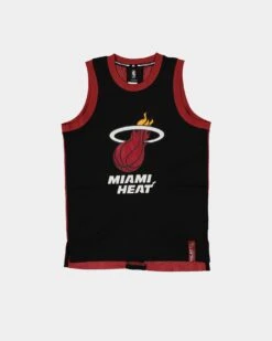 NBA Kids' Miami Heat Ally Oop Mesh Tank Black 10 NBA Kids' Miami Heat Ally Oop Mesh Tank Black -Fashion Clothing Store 02034941 YB001 default 0080