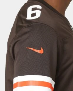 Nike Cleveland Browns Baker Mayfield #6 Game NFL Jersey Seal Brown 21 Nike Cleveland Browns Baker Mayfield #6 Game NFL Jersey Seal Brown -Fashion Clothing Store 02034949 YS146 mens 00100