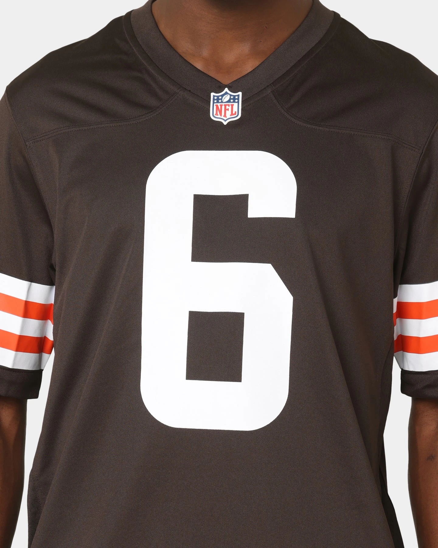 Nike Cleveland Browns Baker Mayfield #6 Game NFL Jersey Seal Brown 5 Nike Cleveland Browns Baker Mayfield #6 Game NFL Jersey Seal Brown - Image 3