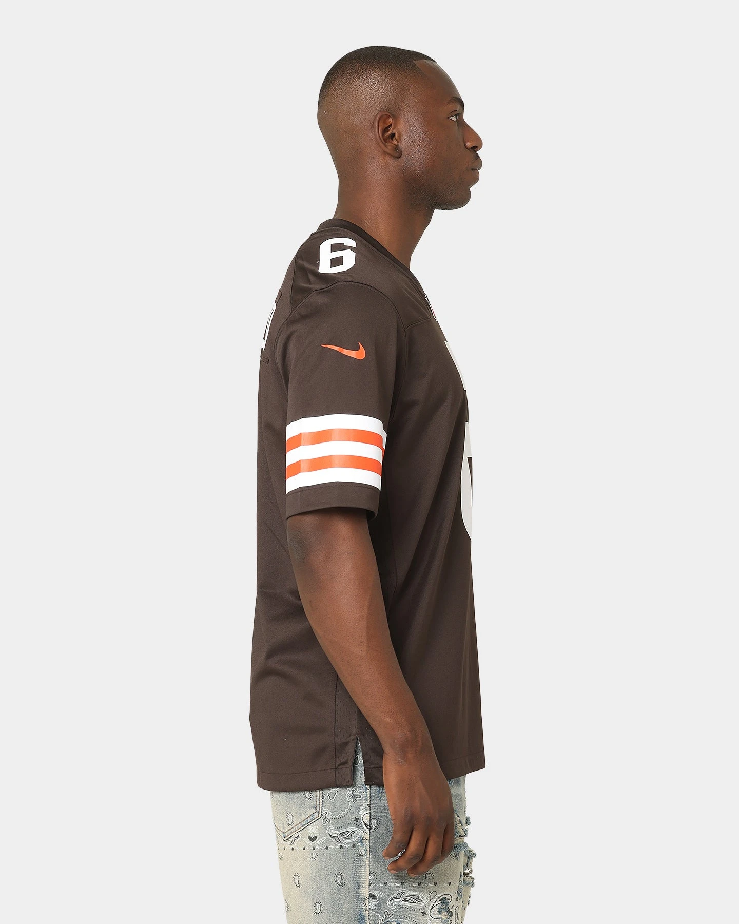 Nike Cleveland Browns Baker Mayfield #6 Game NFL Jersey Seal Brown 7 Nike Cleveland Browns Baker Mayfield #6 Game NFL Jersey Seal Brown - Image 5