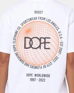 Dope City Of Lowers T-Shirt White/Rust 13 Dope City Of Lowers T-Shirt White/Rust -Fashion Clothing Store 02034956 YW227 mens 0040