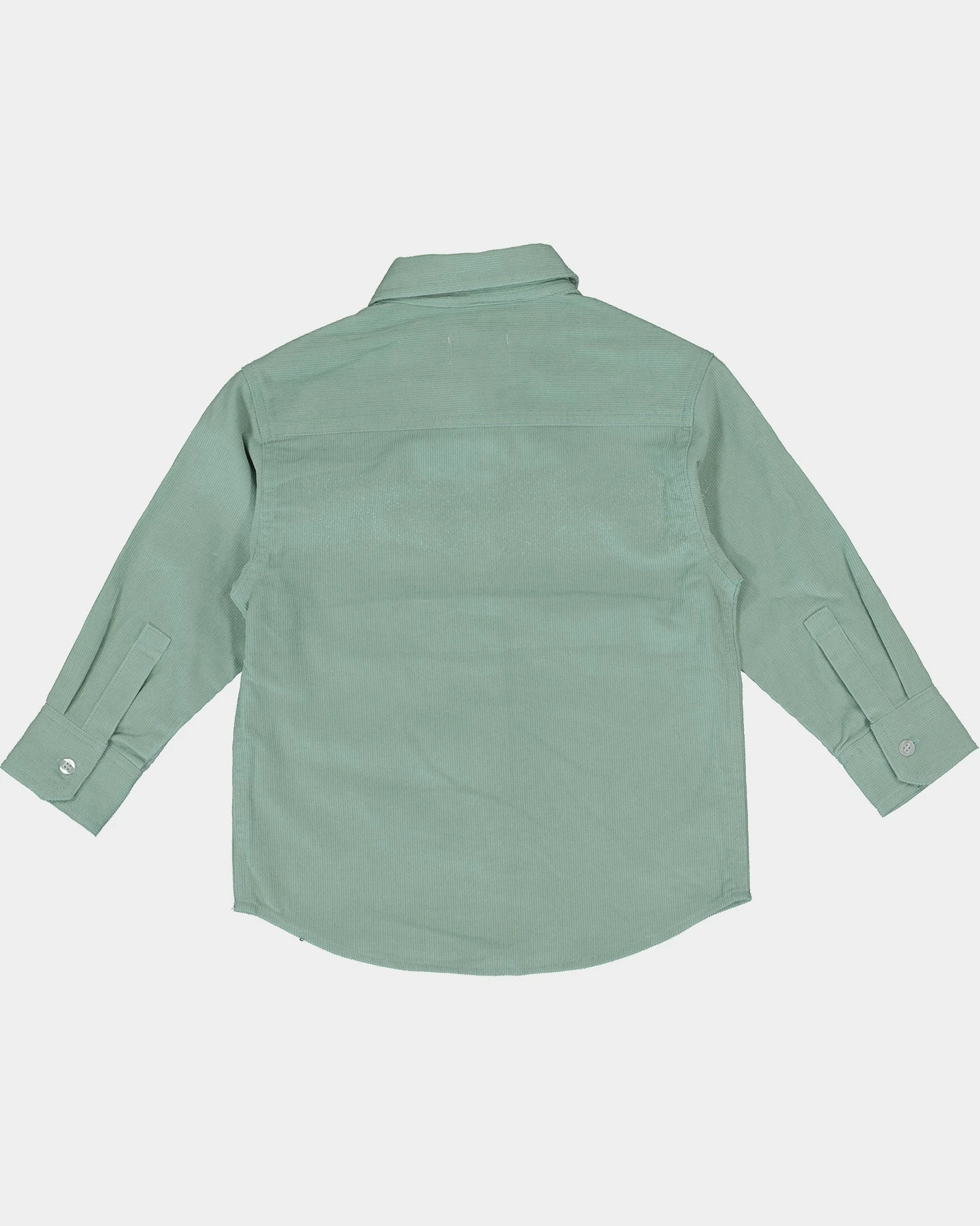 EN ES Kid's Style Long Sleeve Button Up Shirt Sage 6 EN ES Kid's Style Long Sleeve Button Up Shirt Sage - Image 4