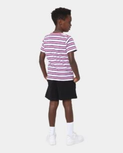Champion Kids' Stripe T-Shirt Stripe 5T8 -Fashion Clothing Store 02035766 YS633 default 0030