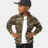 EN ES KIDS Kids' Safari Long Sleeve Button Up Shirt Camo -Fashion Clothing Store 02035803 YC001 default 0010