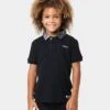 Lil Homme Bandana Ultra Short Sleeve Polo T-Shirt Black -Fashion Clothing Store 02035856 YB001 default 0010