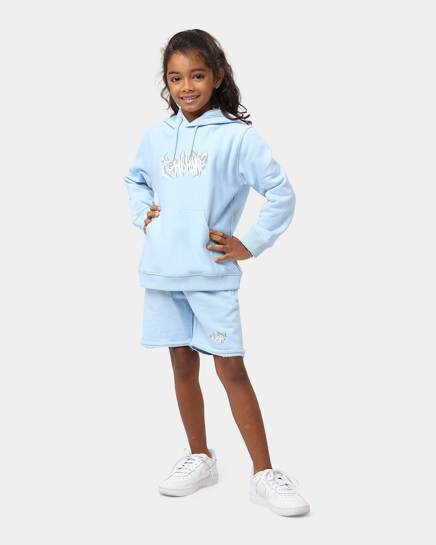 Lil Homme Metalle CLS Hoodie Set Baby Blue 6 Lil Homme Metalle CLS Hoodie Set Baby Blue - Image 4