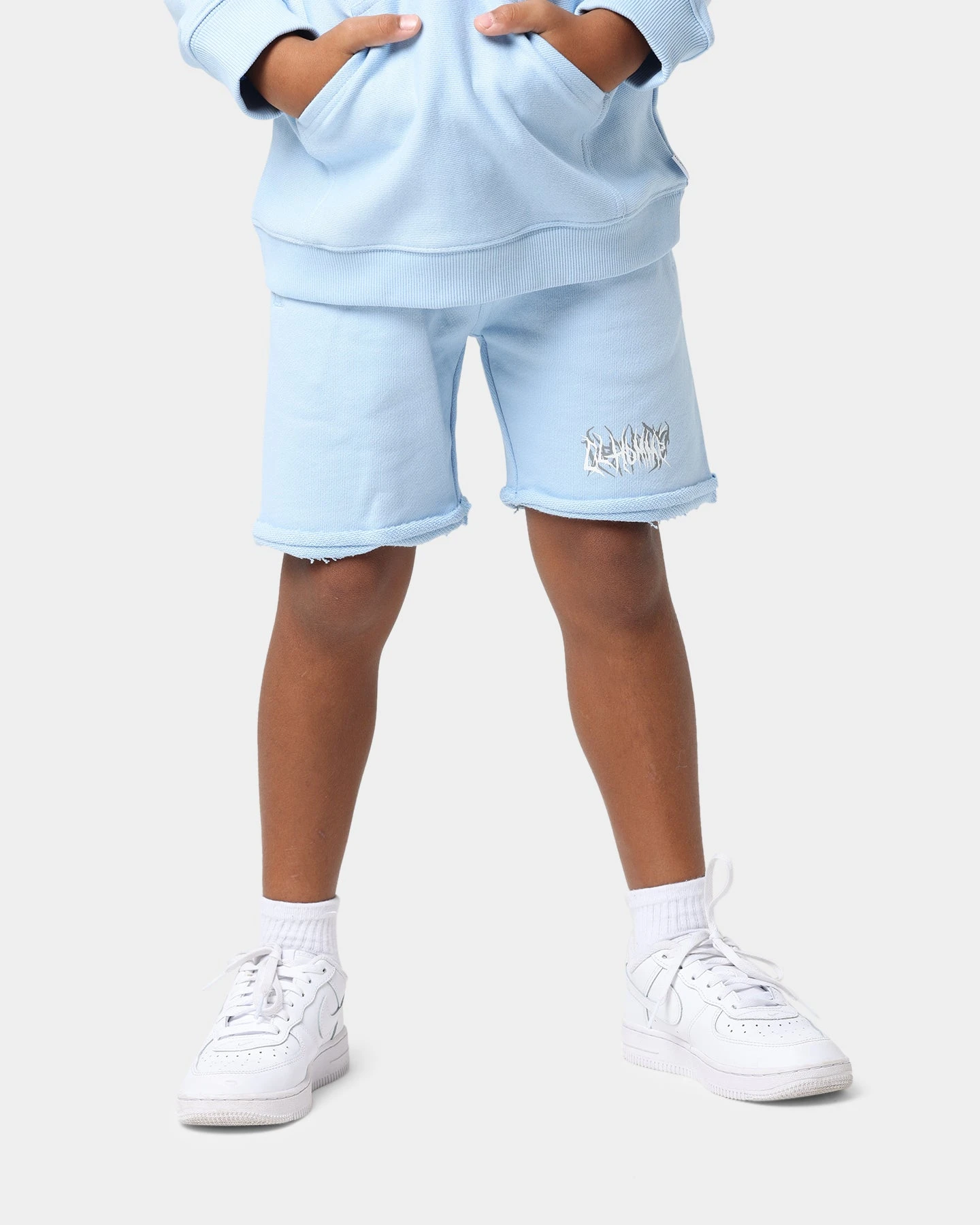 Lil Homme Metalle CLS Hoodie Set Baby Blue 7 Lil Homme Metalle CLS Hoodie Set Baby Blue - Image 5
