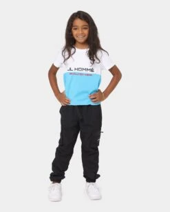 Lil Homme Kids' Revolution Wear Classic T-Shirt Baby Blue -Fashion Clothing Store 02035871 YB393 default 0031