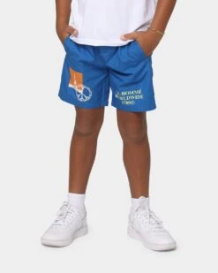 Lil Homme Kids' Worldwide T-Shirt Set White/Blue 16 Lil Homme Kids' Worldwide T-Shirt Set White/Blue -Fashion Clothing Store 02035876 YW132 default 0041