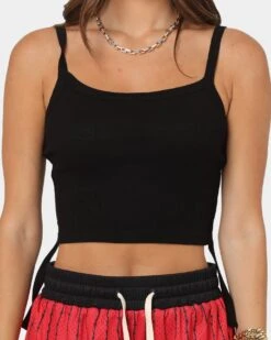 XXIII Women's Tabi Cropped Singlet Black 11 XXIII Women's Tabi Cropped Singlet Black -Fashion Clothing Store 02035908 YB001 womens 0030