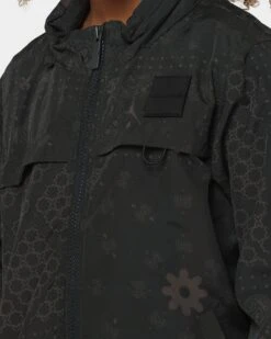 Lil Homme Kid's Bandana Ultra Track Jacket Black -Fashion Clothing Store 02036000 YB001 default 030