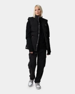 PYRA Sleeveless Puffa Vest Black 11 PYRA Sleeveless Puffa Vest Black -Fashion Clothing Store 02036313 YB001 womens 0020