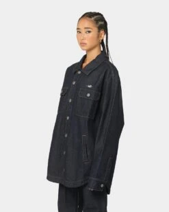 The Anti Order Oversized Denim Shirt Dark Indigo 17 The Anti Order Oversized Denim Shirt Dark Indigo -Fashion Clothing Store 02036417 YD033 womens 0060